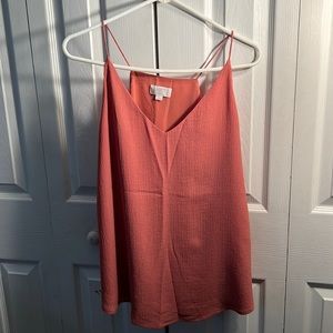 Large Petite Peachy V neck